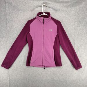 The North Face Full Zip Jacket Wmns S Fleece Pink Flash Dry Outdoor Lightweight
